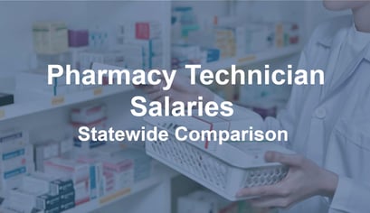 Pharmacy Tech Salaries - Statewide Comparison